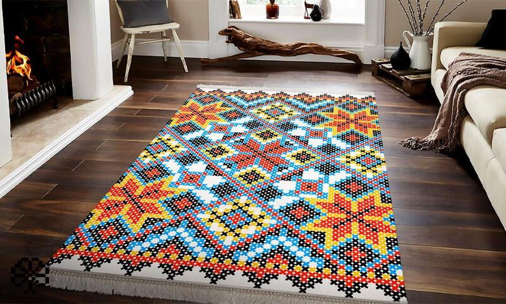 What distinguishes handmade carpets from machine-made rugs